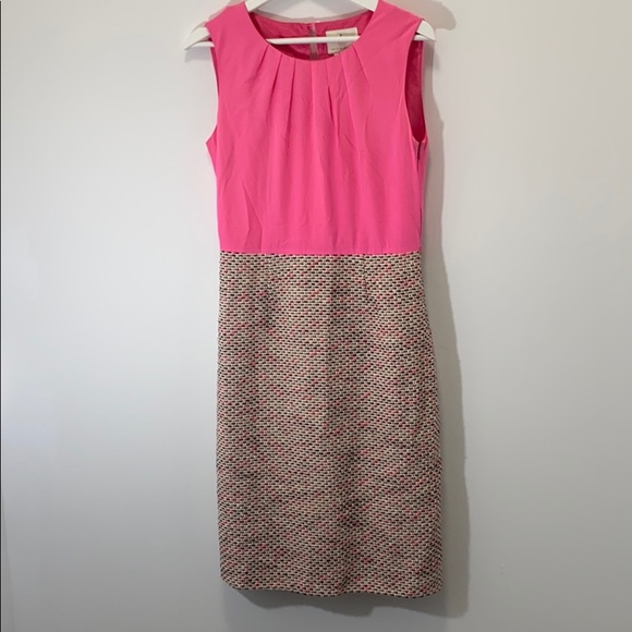 kate spade Dresses & Skirts - Kate spade tweed pink dress